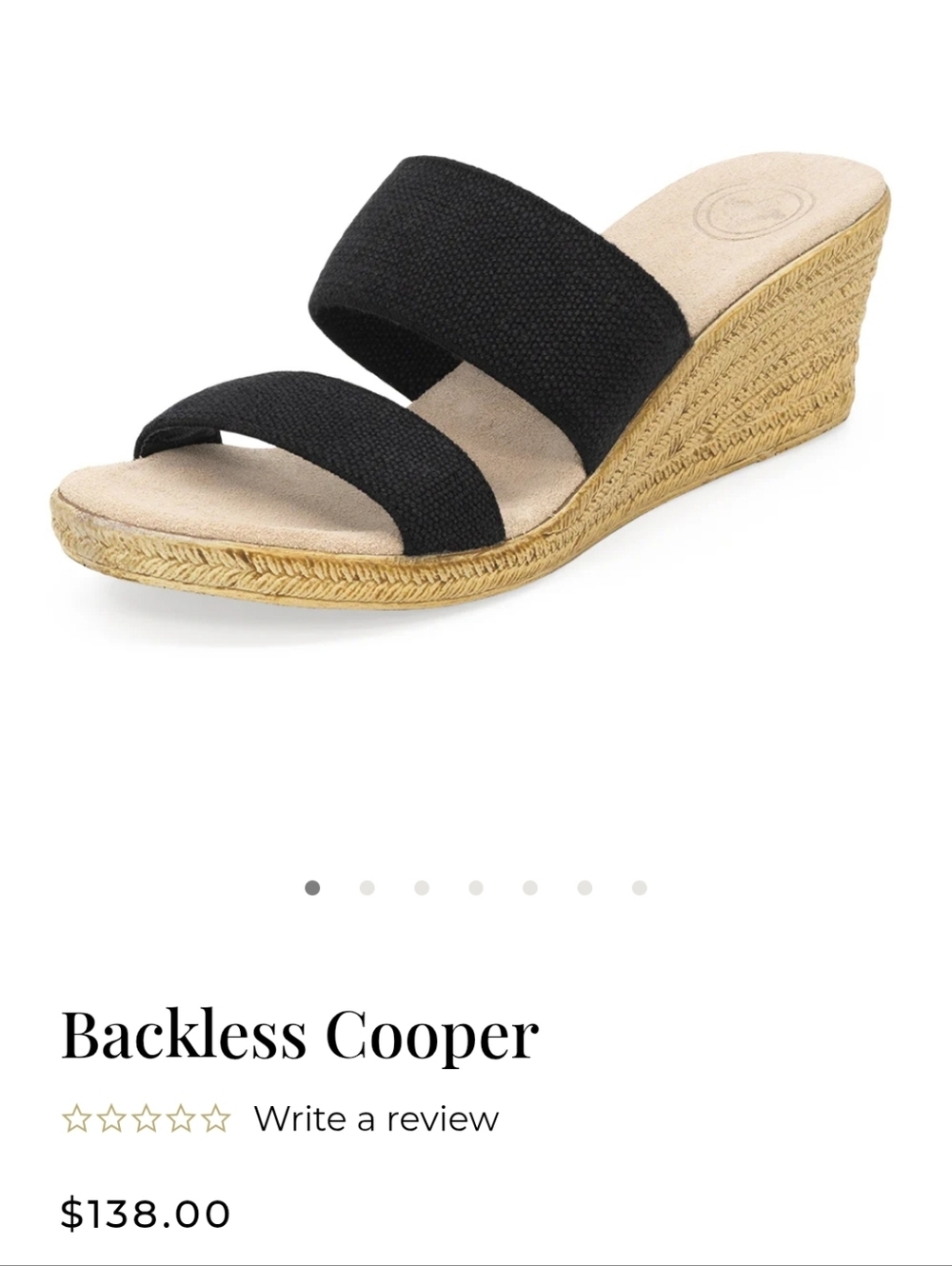 Charleston Shoe Company Backless Cooper, Size 10